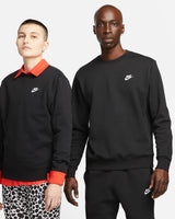 Nike Sportswear Club Fleece Men's Crewneck Sweatshirt, Black, M