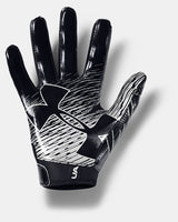 Under Armour Men's F7 Football Gloves, Royal Blue (400)/Metallic Silver,  Medium, Receiving Gloves -  Canada