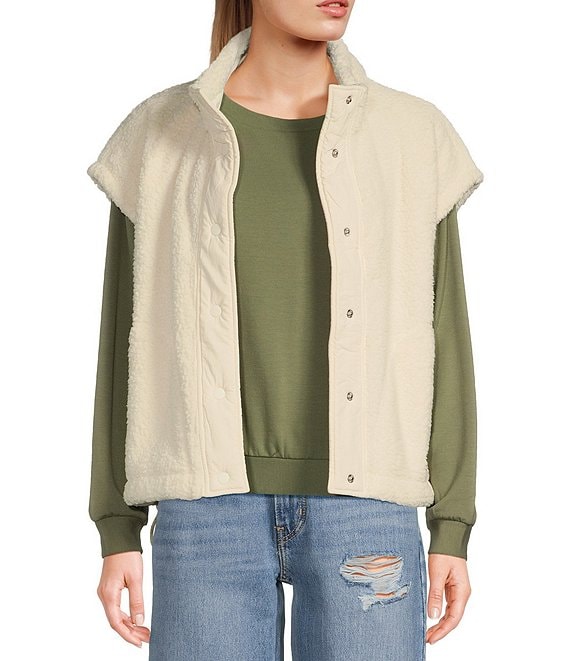 Roxy Women's Great Divide Sherpa Plush Vest