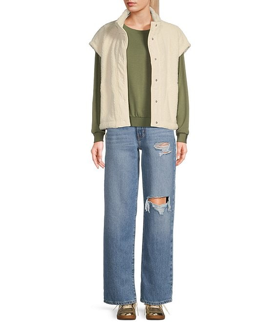 Roxy Women's Great Divide Sherpa Plush Vest