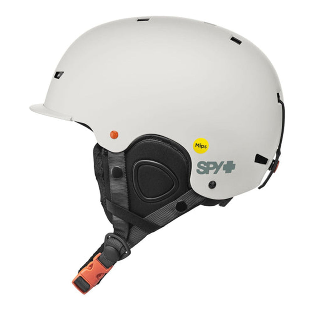 Spy Lil Galactic Mips Snow Helmet - TREVOR KENNISON MATTE LIGHT GRAY, side view