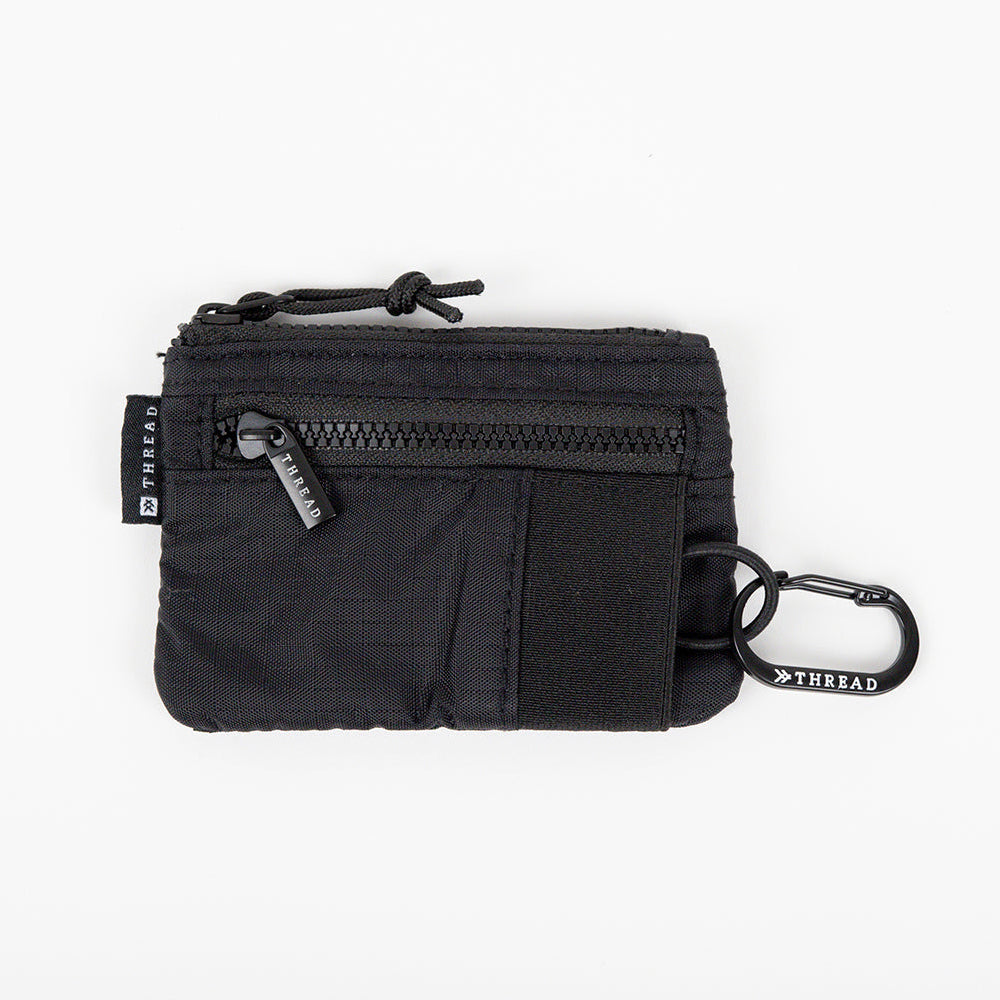 Threads Pouch Wallet Black