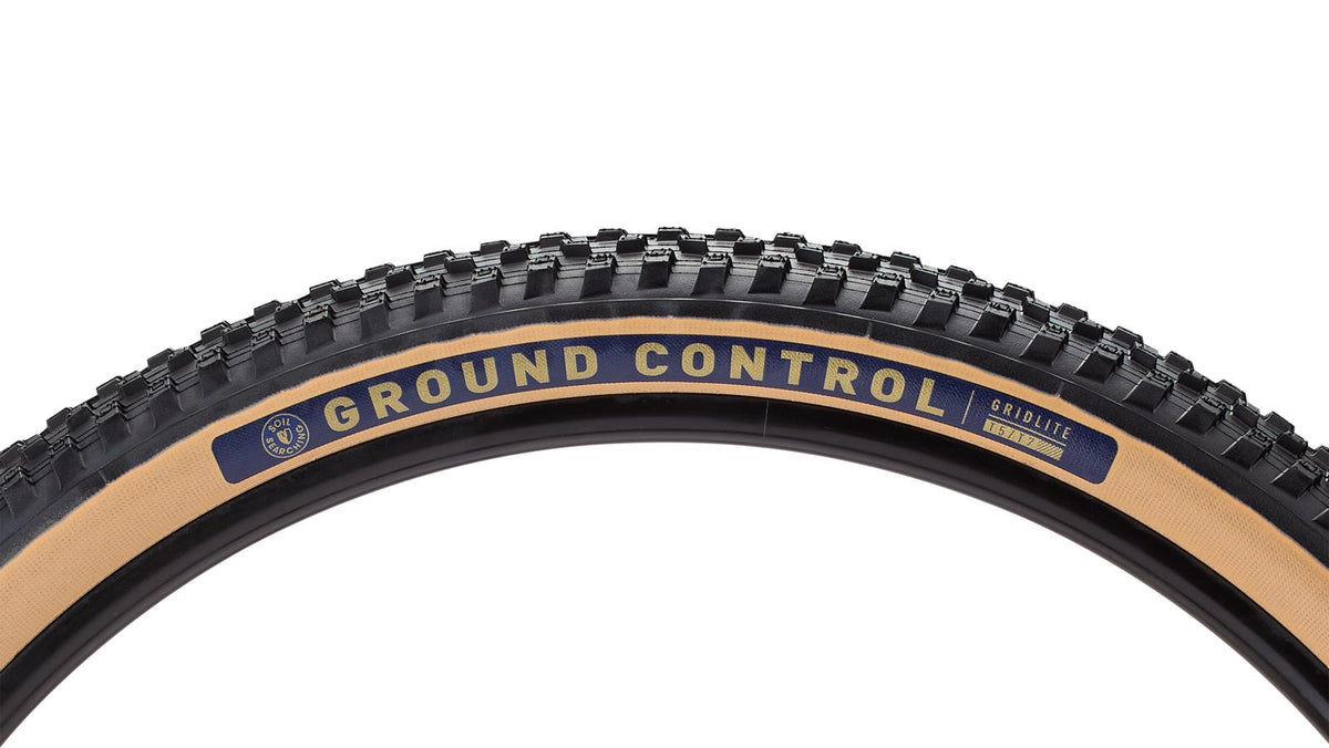 Specialized Ground Control Grid Lite T5/T7 TLR Soil Searching Tire - SOIL SEARCHING SIDEWALL, side view