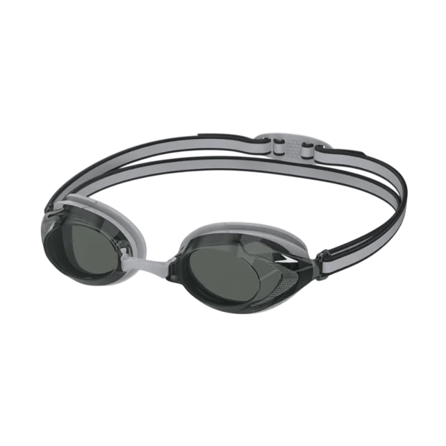 Speedo Junior Vanquisher 3.0 Goggles in Silver/Smoke, main