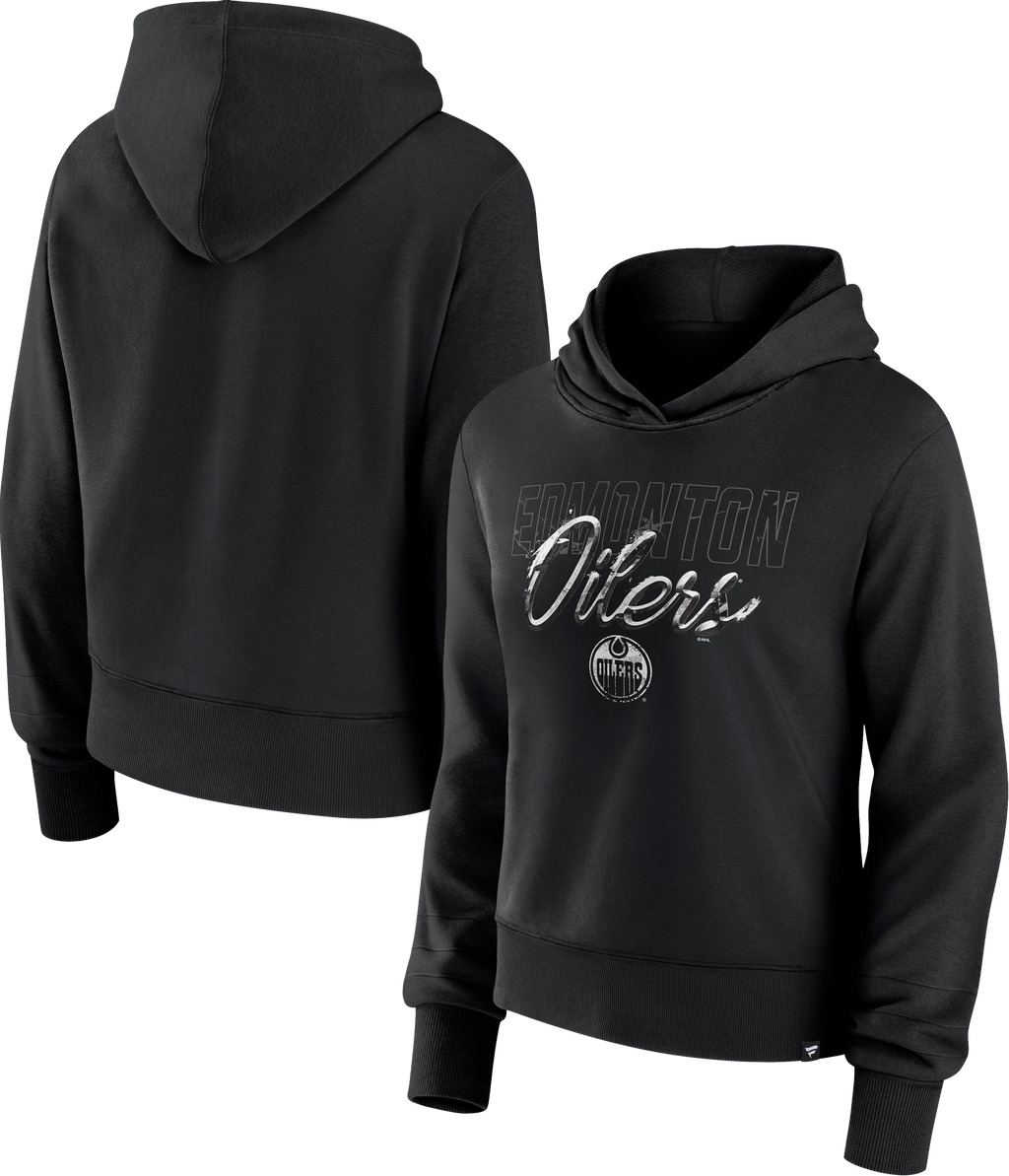 Women’s Edmonton Oilers Wordmark Pullover Hoodie