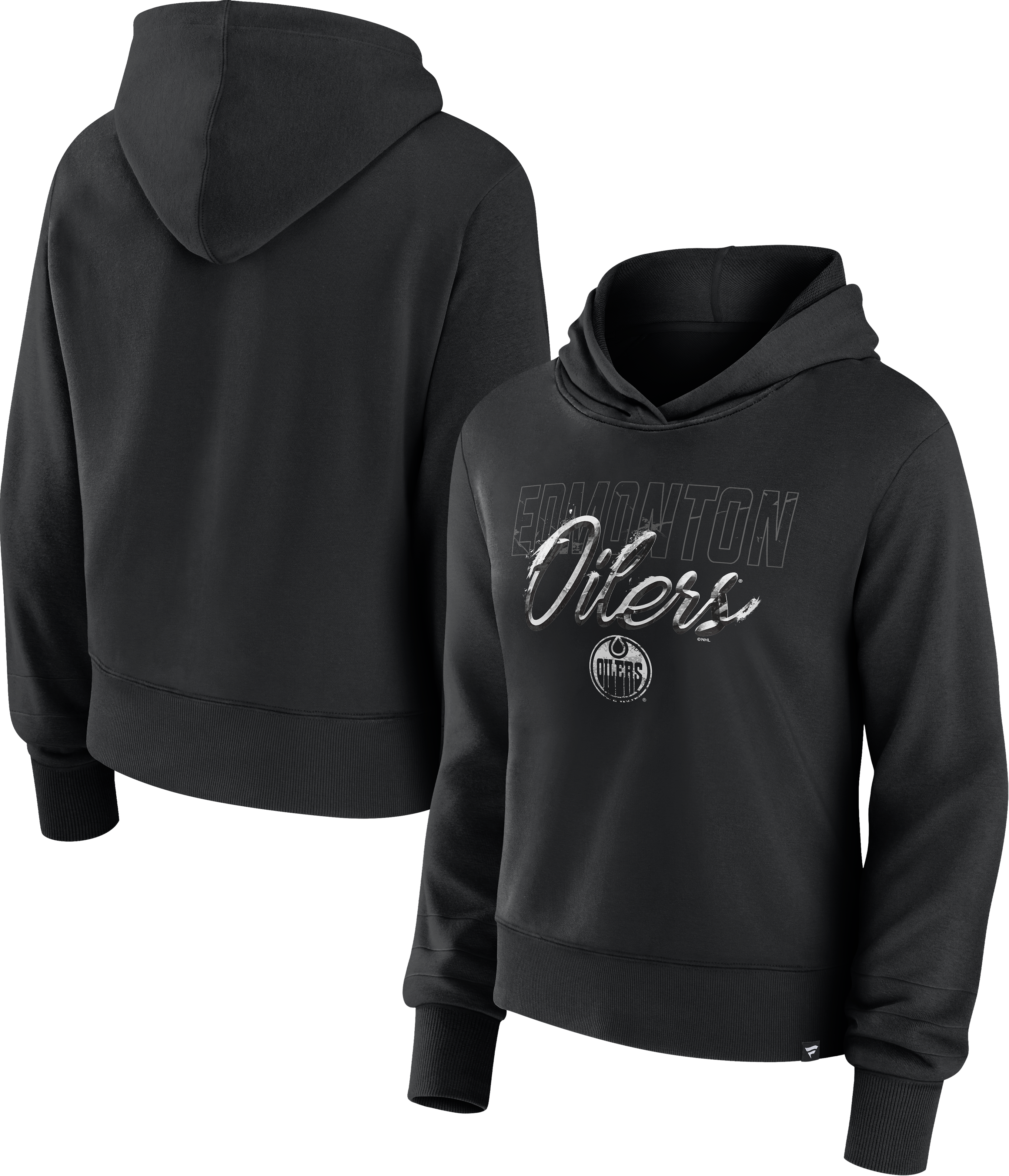 Women’s Edmonton Oilers Wordmark Pullover Hoodie