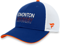 Edmonton Oilers Authentic Pro Trucker Adjustable Hat