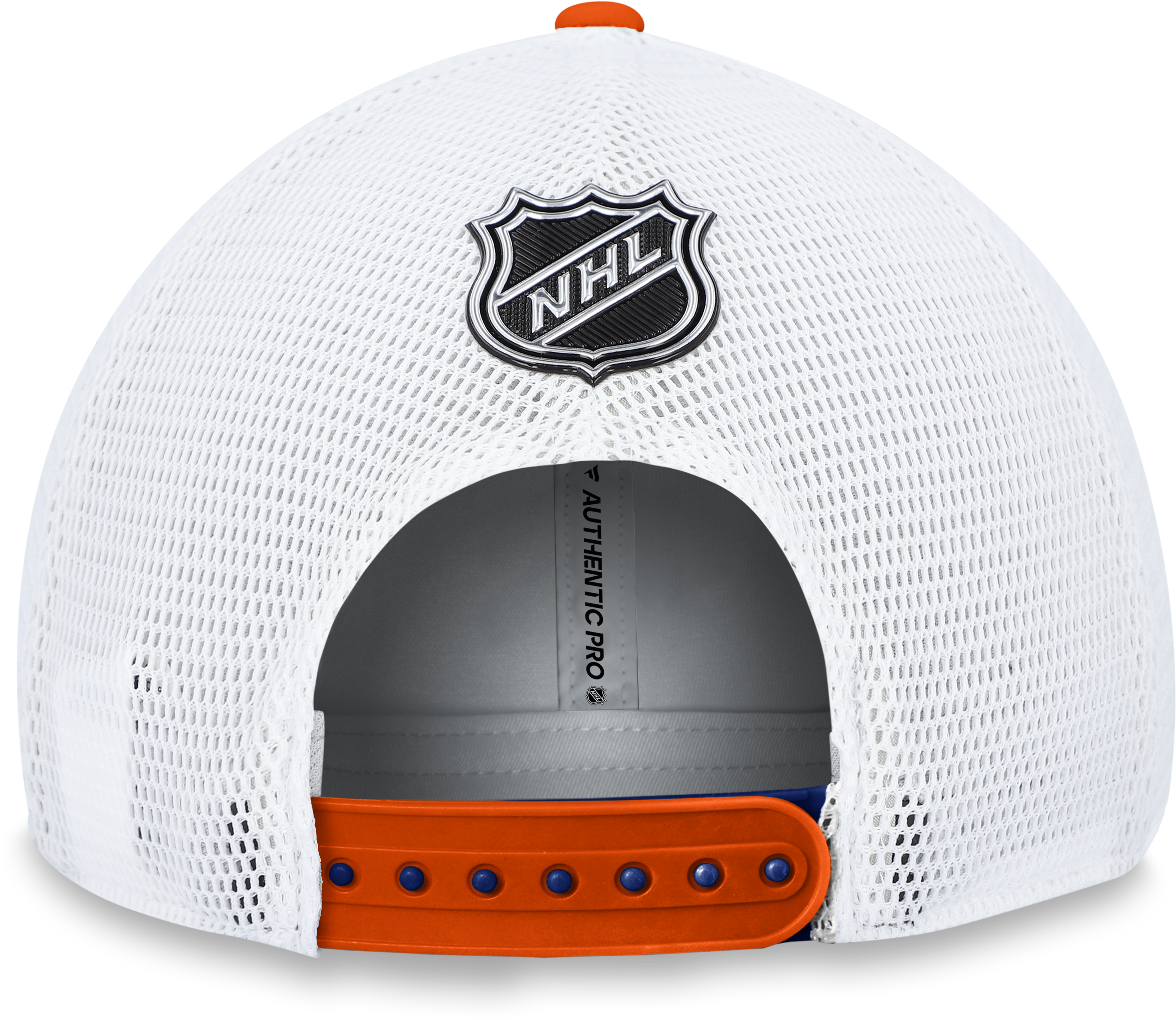 Edmonton Oilers Authentic Pro Trucker Adjustable Hat