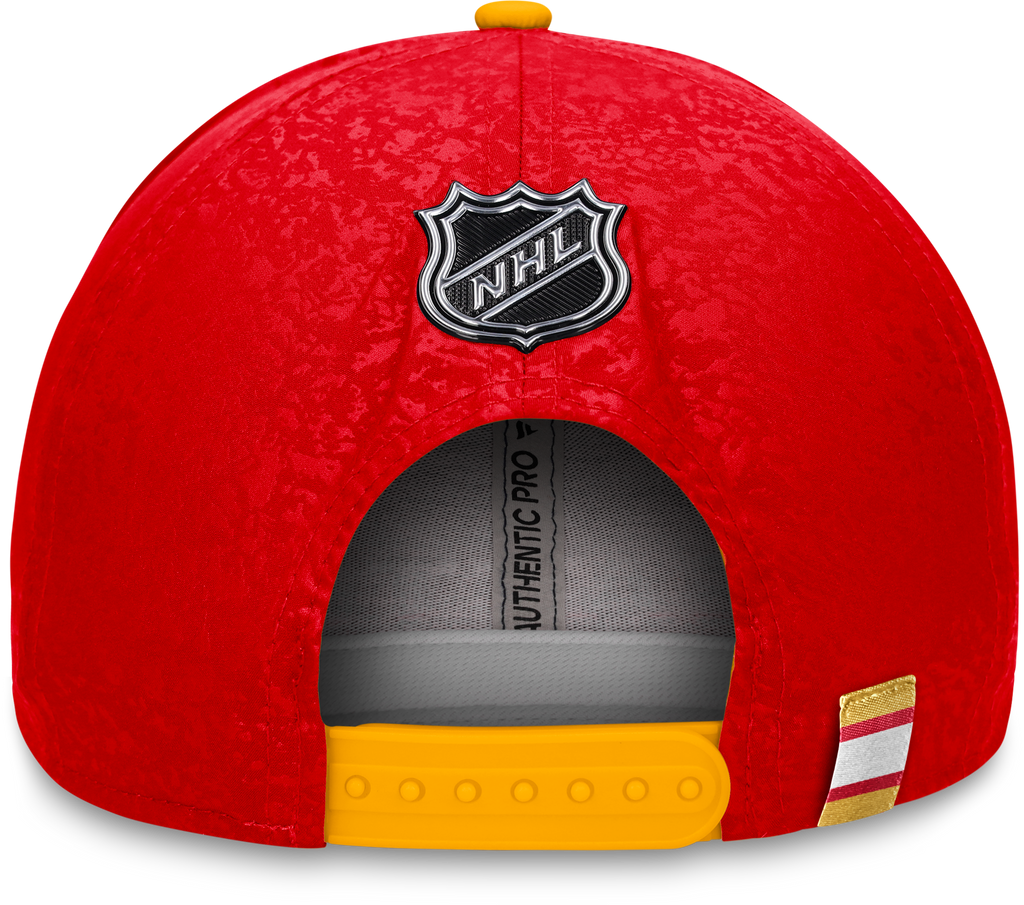 NHL Authentic Pro Debossed Snapback Hat