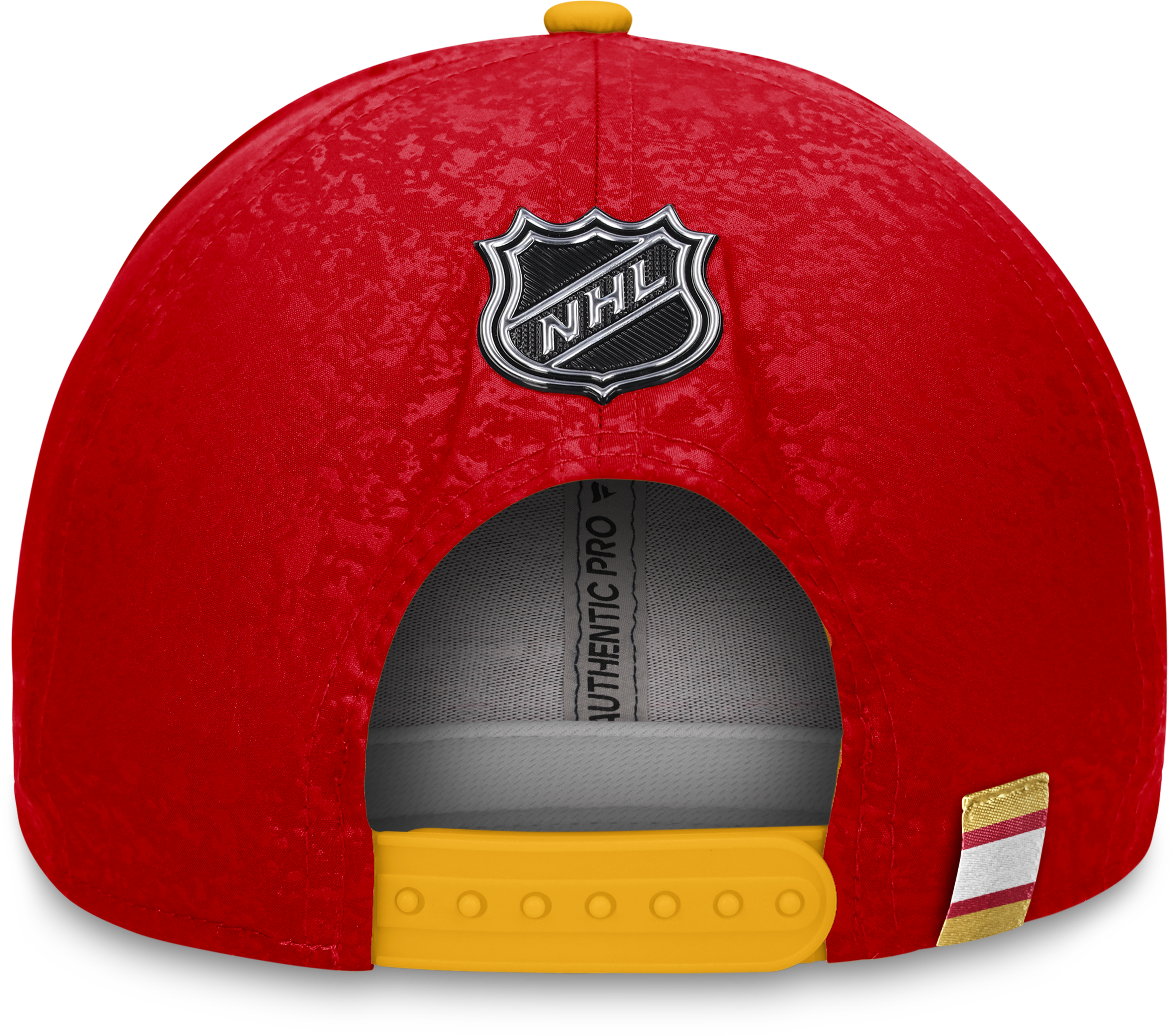 NHL Authentic Pro Debossed Snapback Hat