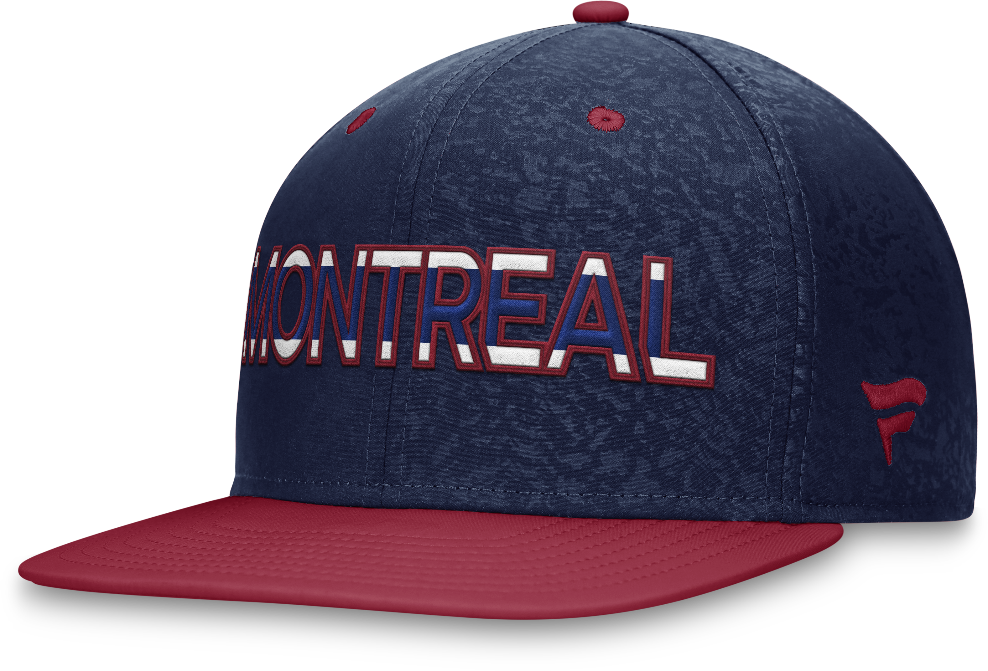 NHL Authentic Pro Debossed Snapback Hat