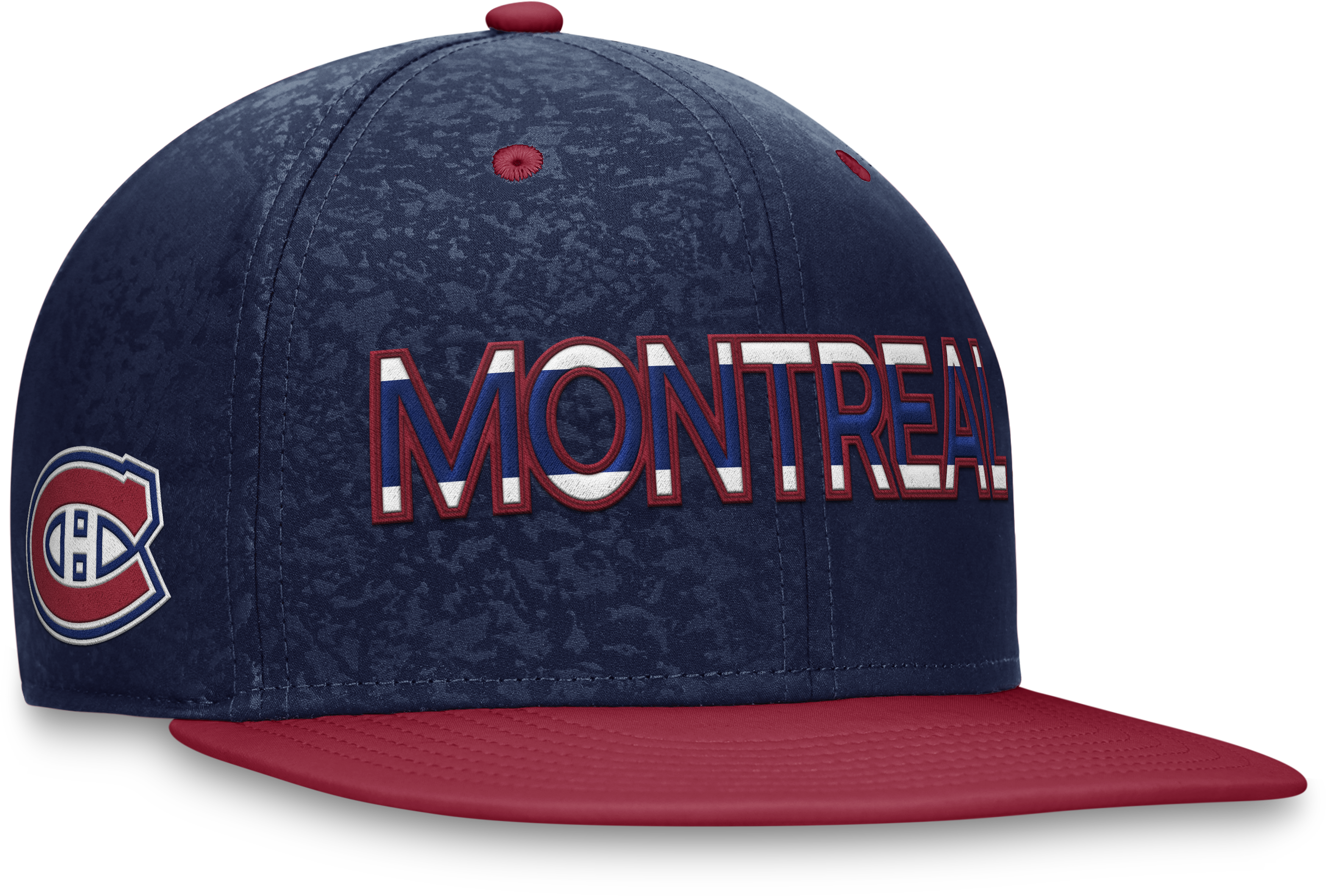 NHL Authentic Pro Debossed Snapback Hat