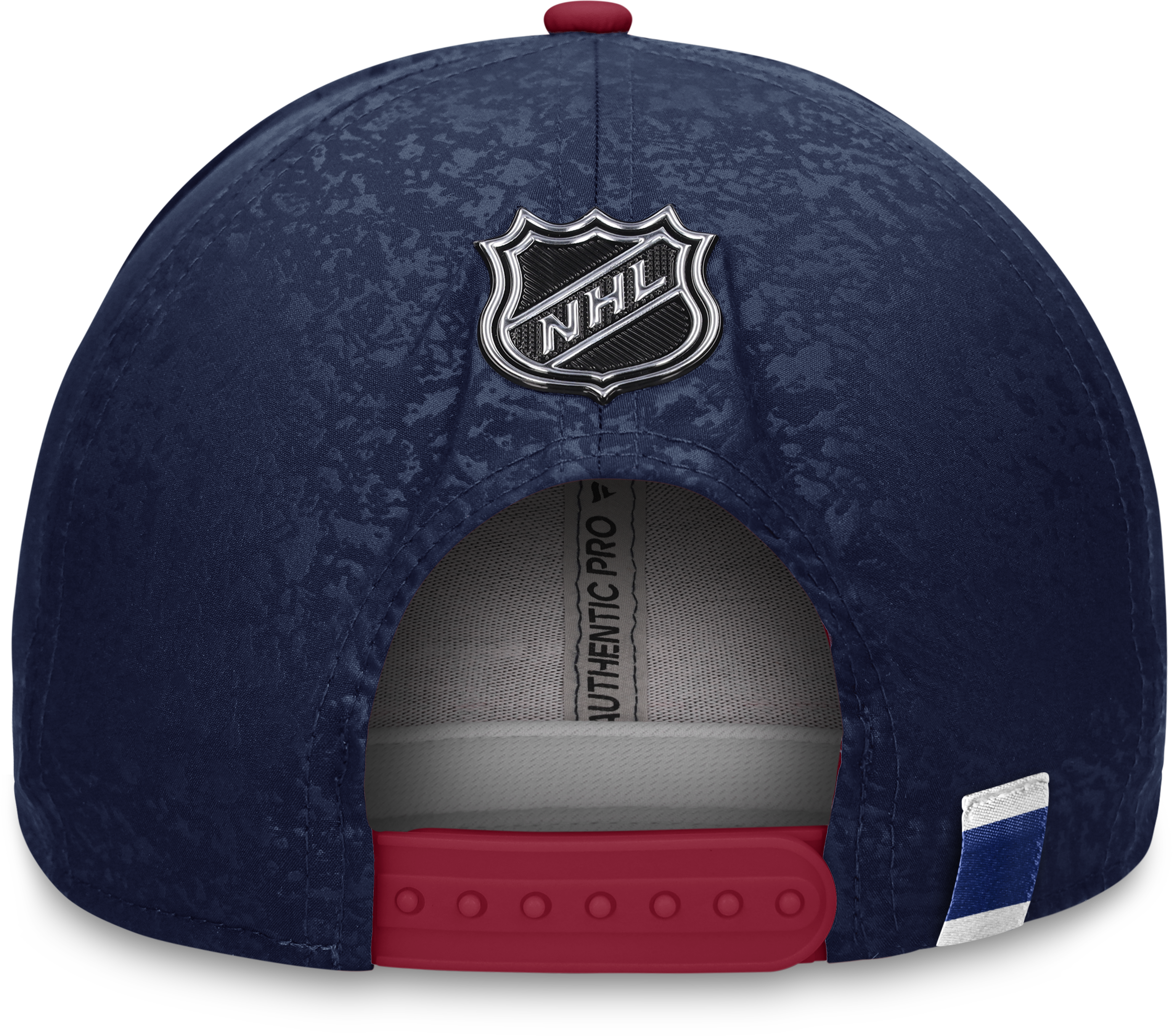 NHL Authentic Pro Debossed Snapback Hat