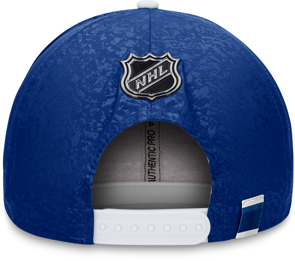 NHL Authentic Pro Debossed Snapback Hat