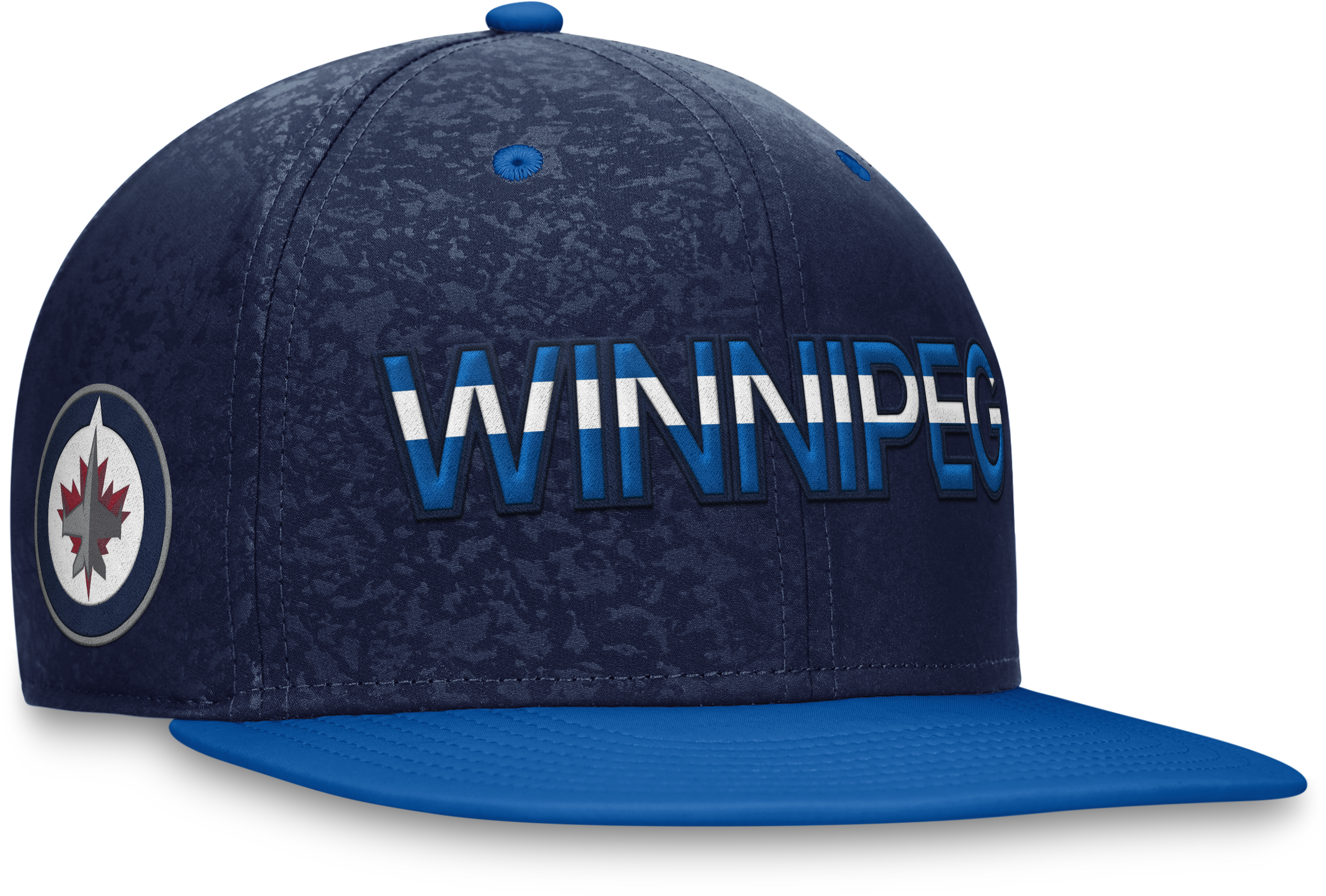 NHL Authentic Pro Debossed Snapback Hat