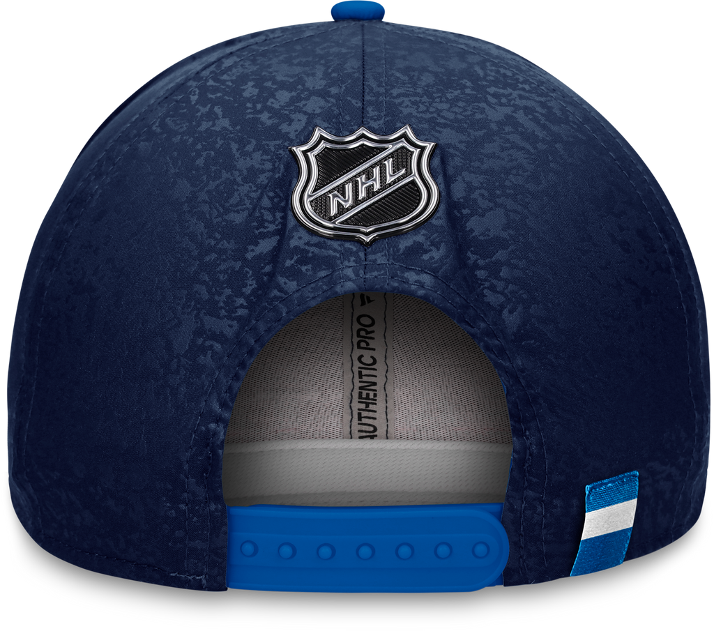 NHL Authentic Pro Debossed Snapback Hat