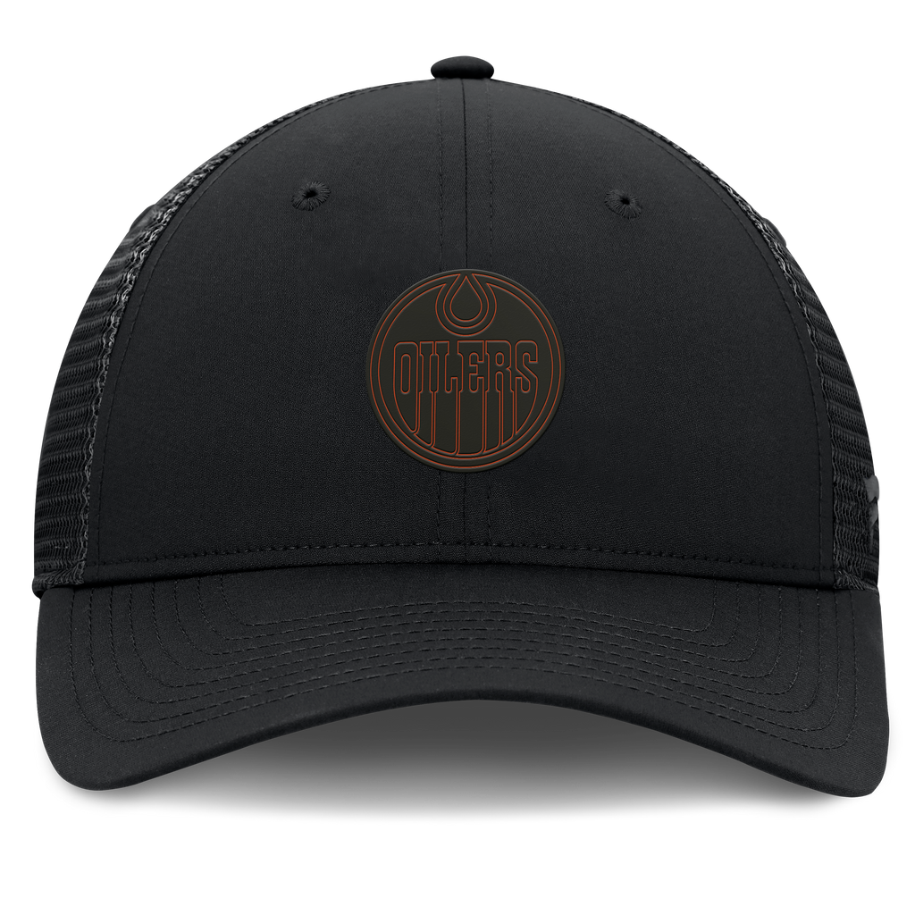 Edmonton Oilers Women's Authentic Pro Road Trucker Adjustable Hat