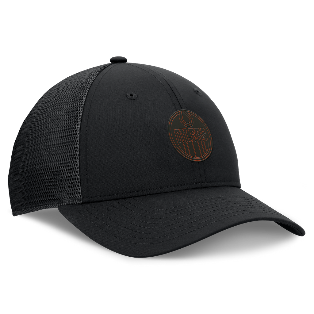 Edmonton Oilers Women's Authentic Pro Road Trucker Adjustable Hat