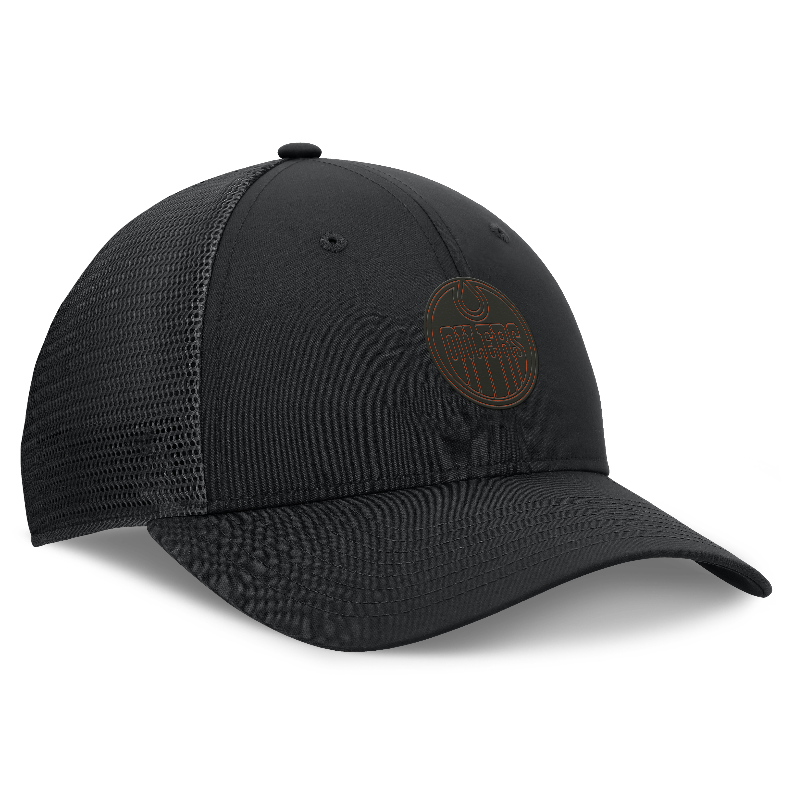 Edmonton Oilers Women's Authentic Pro Road Trucker Adjustable Hat