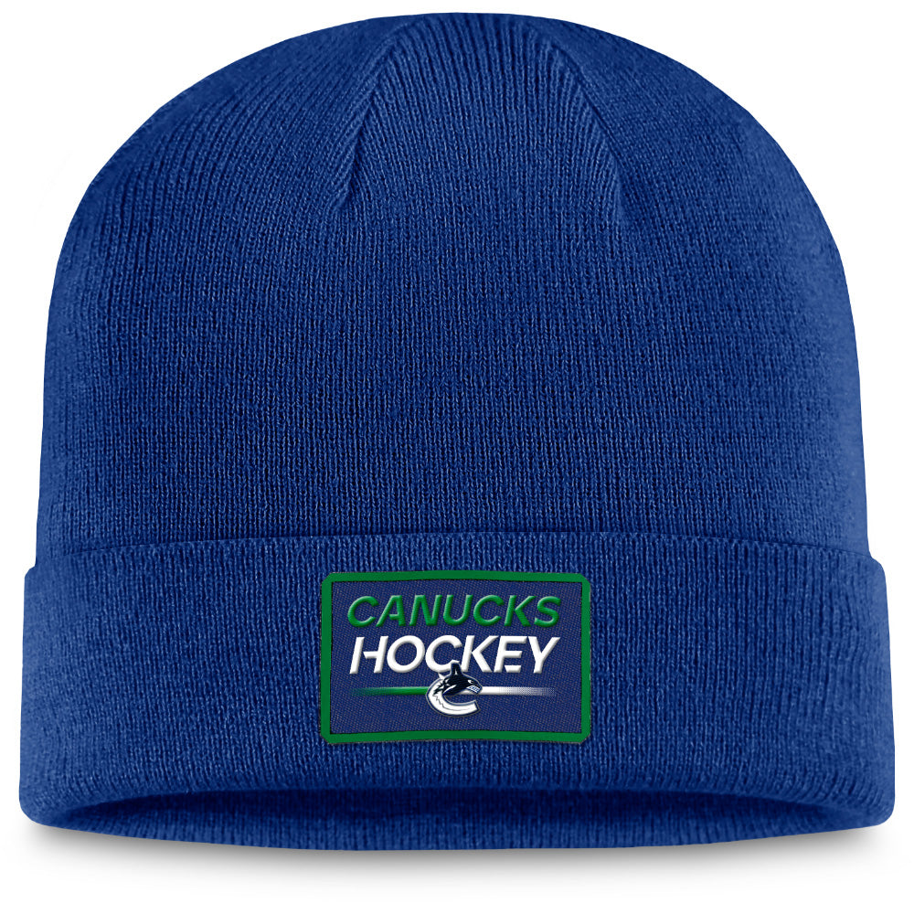 Fanatics Vancouver Canucks Rink Cuffed Beanie