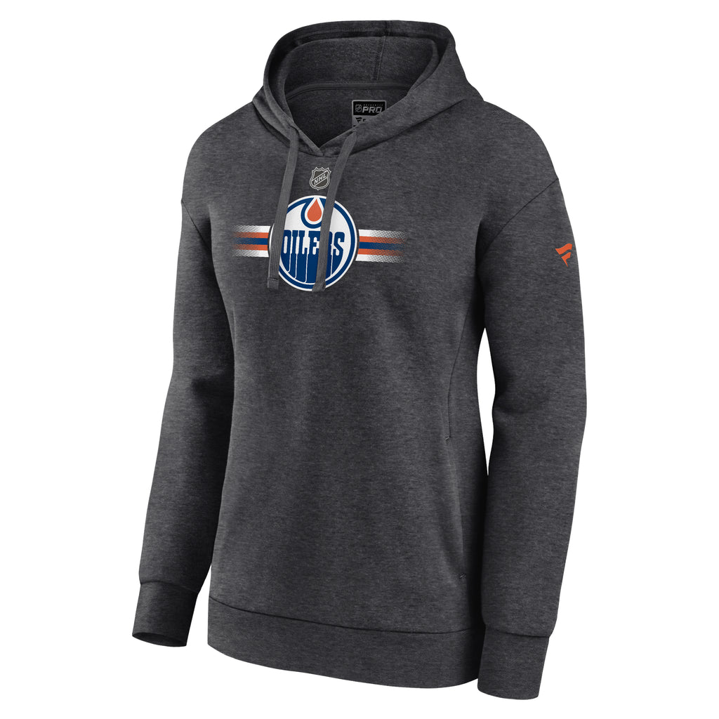 Women's Rink V-Neck Hoodie- Edmonton Oilers