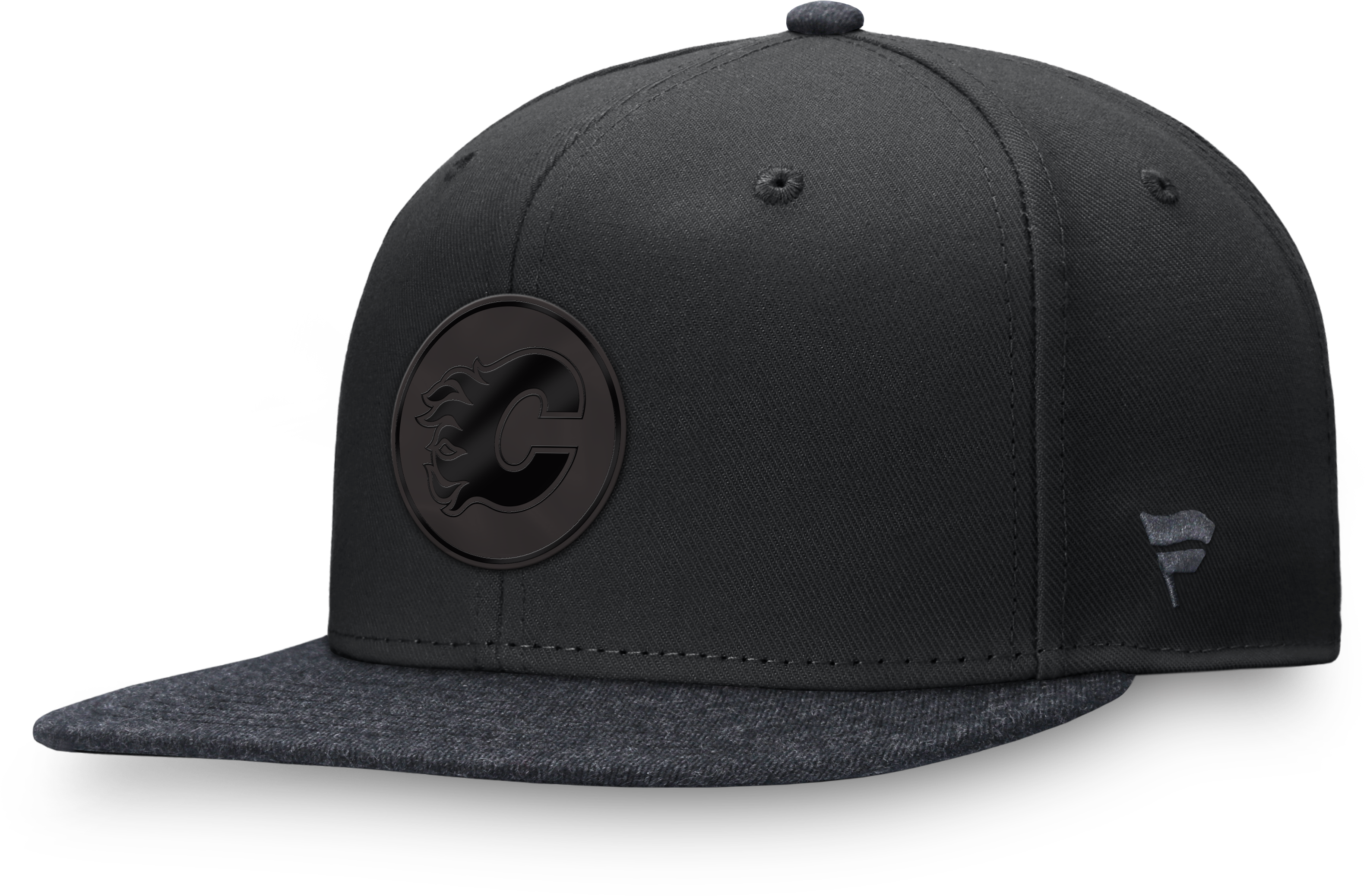 NHL Iced Out Flat Brim Snapback Hat