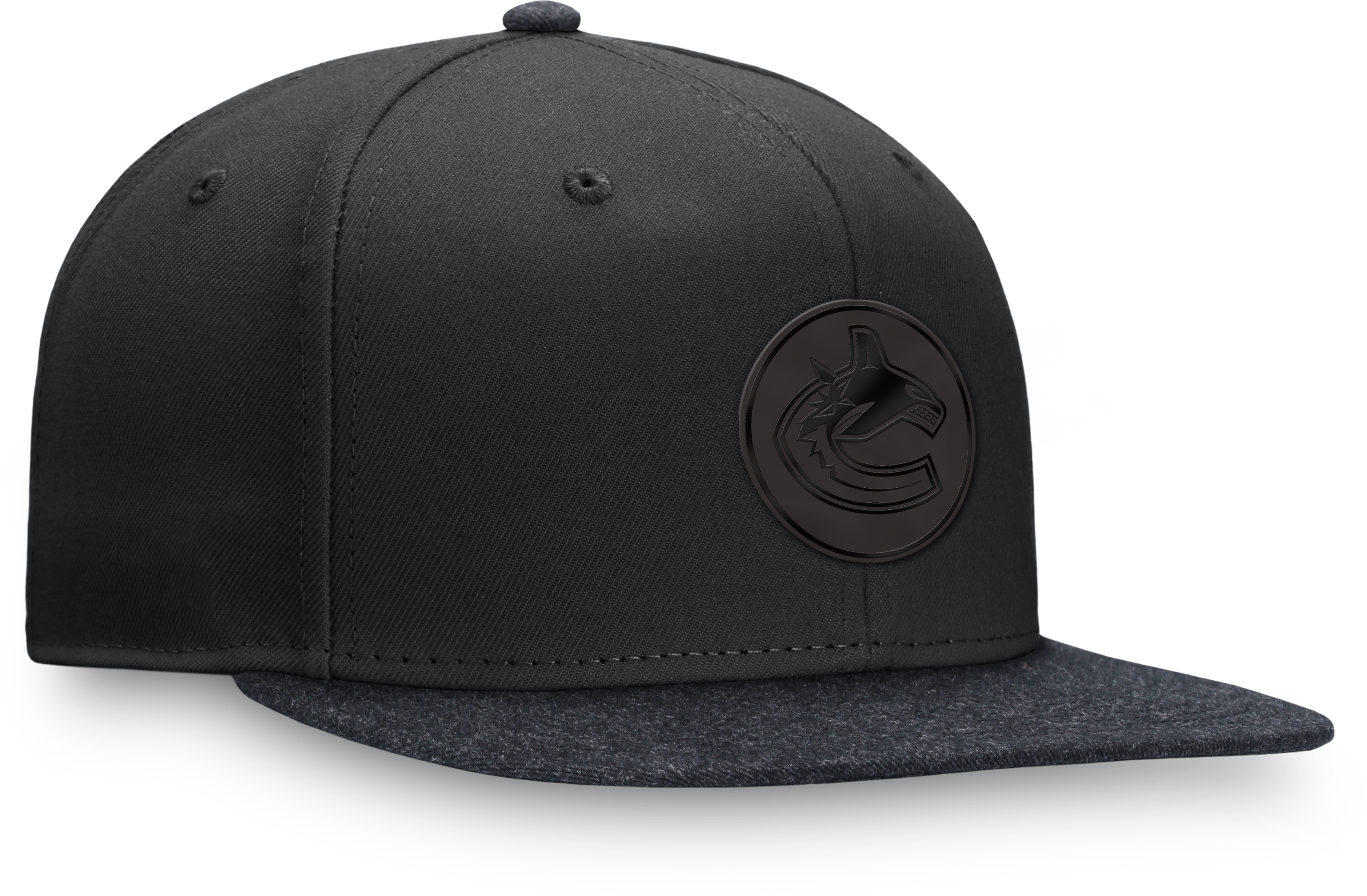 NHL Iced Out Flat Brim Snapback Hat