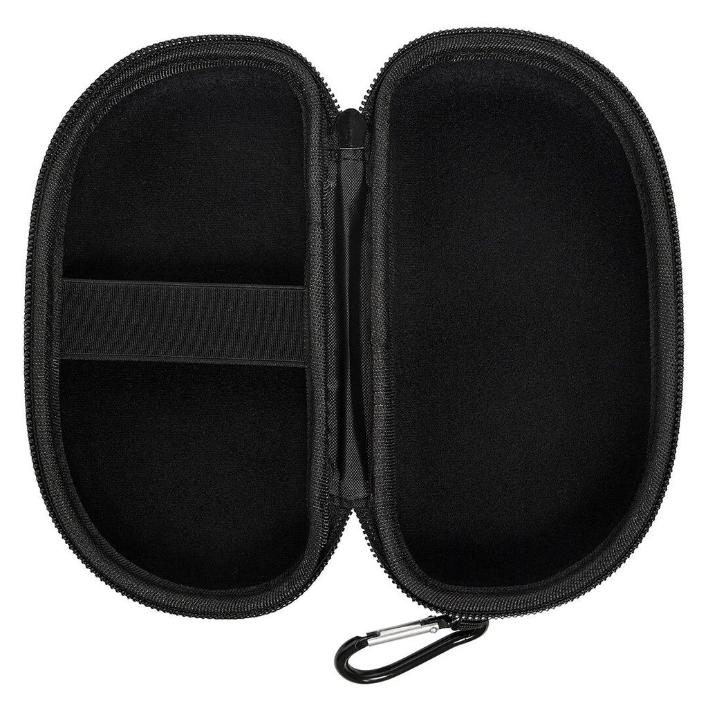 Funky Trunks Case Closed Goggle Case - BLACK/GOLD, open interior