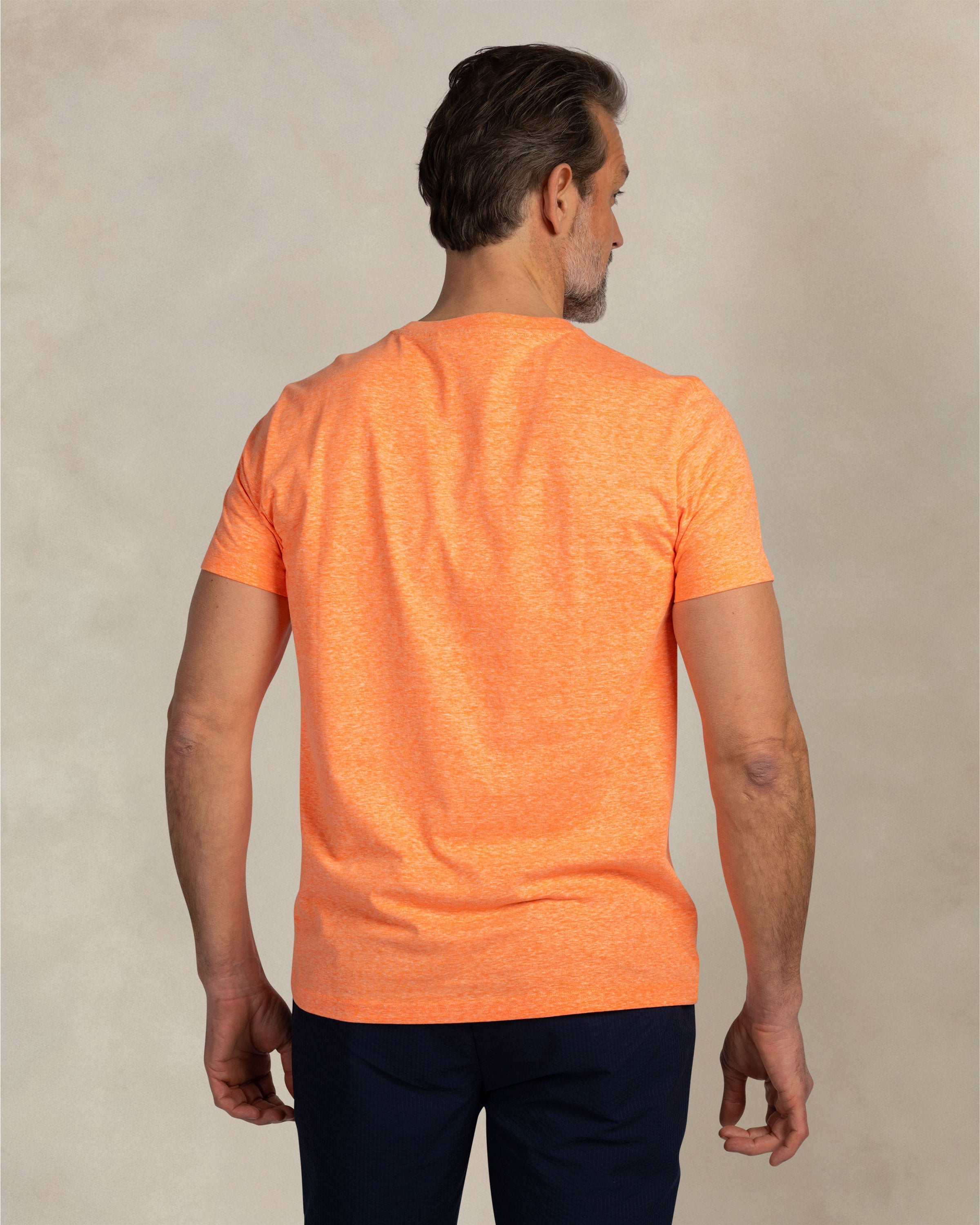 NZA 26CN720 Fresh Mandarine t-shirt - on model