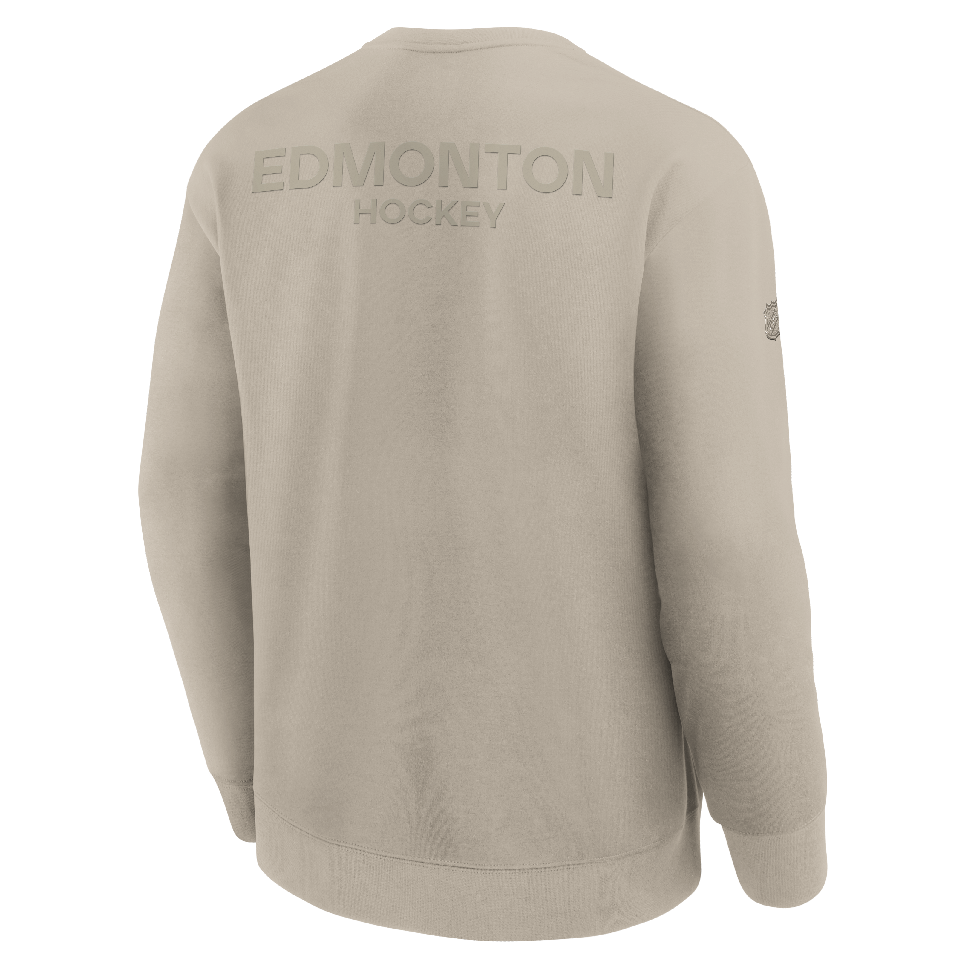 Fanatics Edmonton Authentic Pro Road Crewneck Sweatshirt