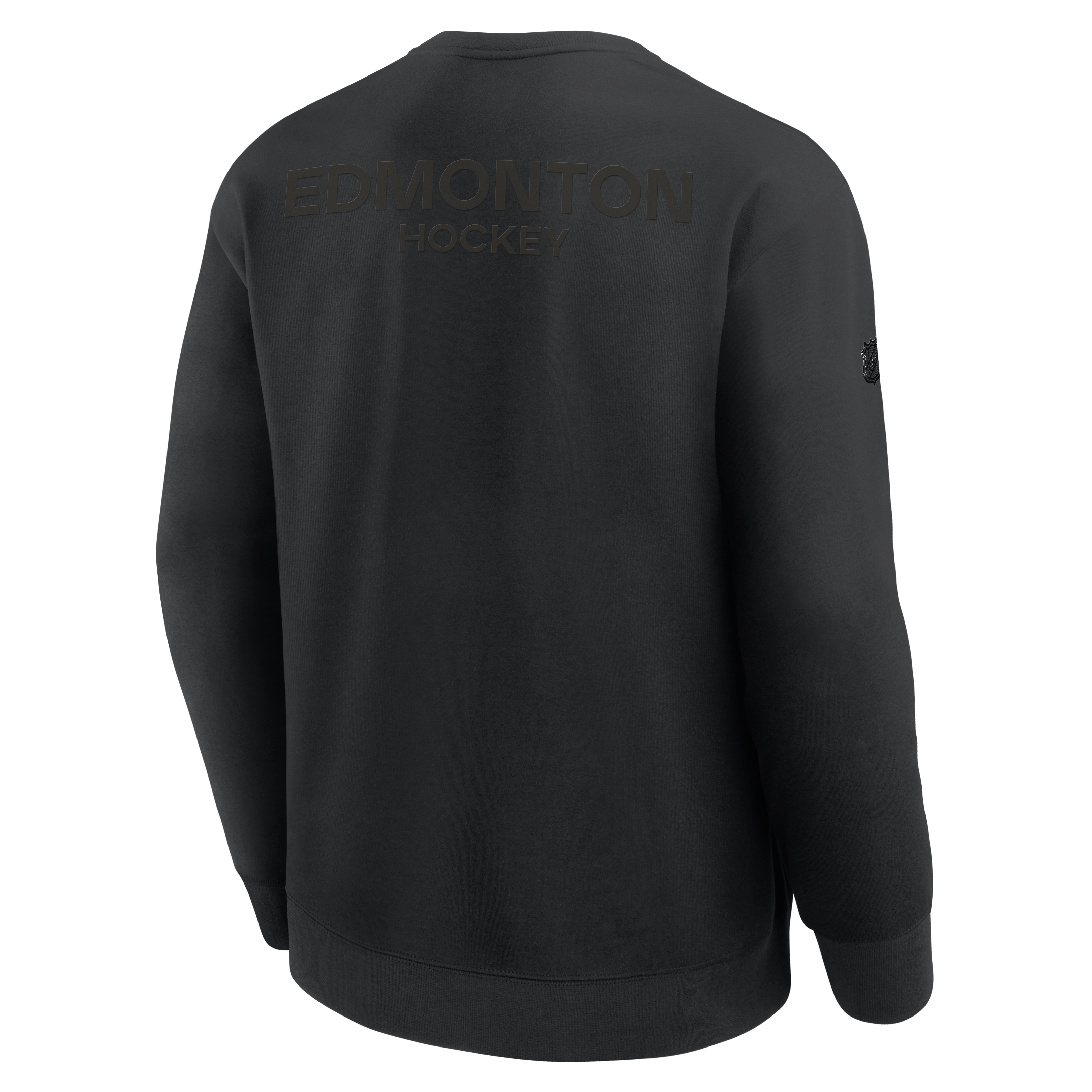 Fanatics Edmonton Authentic Pro Road Crewneck Sweatshirt