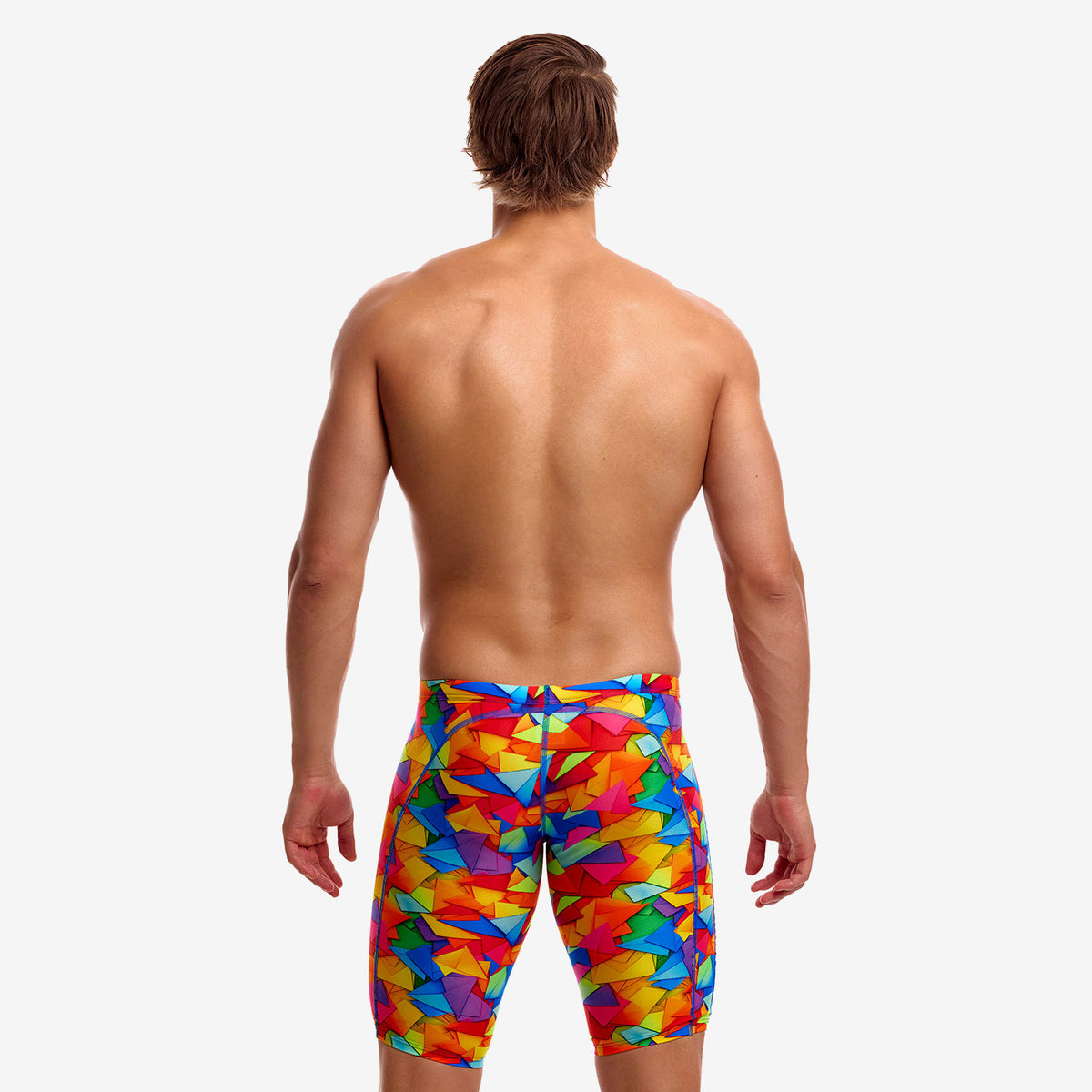 Funky Trunks Men's Training Jammers - TRY THE LOT, back