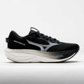Mizuno Men's Wave Rider 30 Running Shoe in Black/White