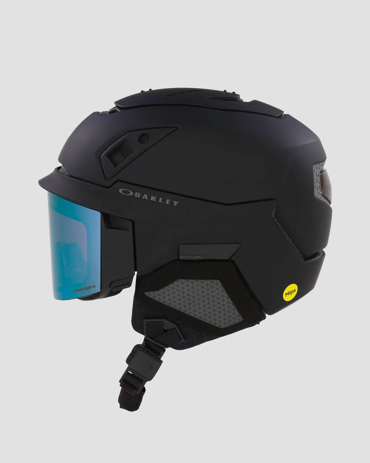 Oakley MOD7 Snow Helmet - Blackout/Prizm Sapphire, side