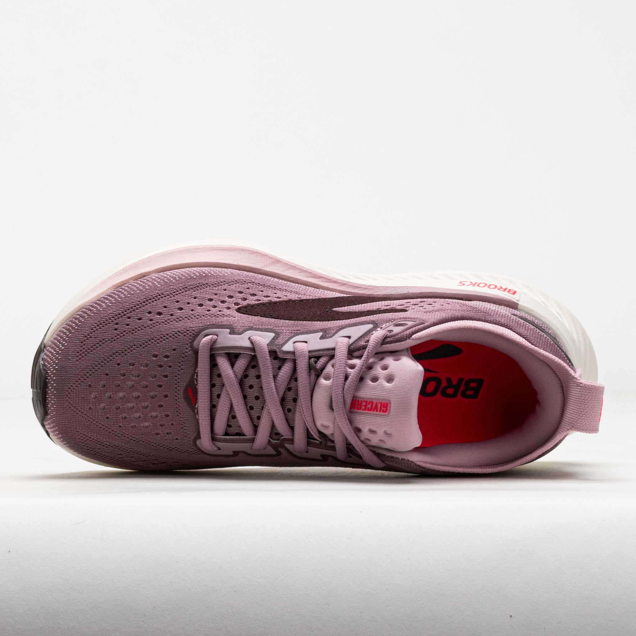 Brooks Women's Glycerin 23 Running Shoes - Elderberry/Peppercorn/Clear