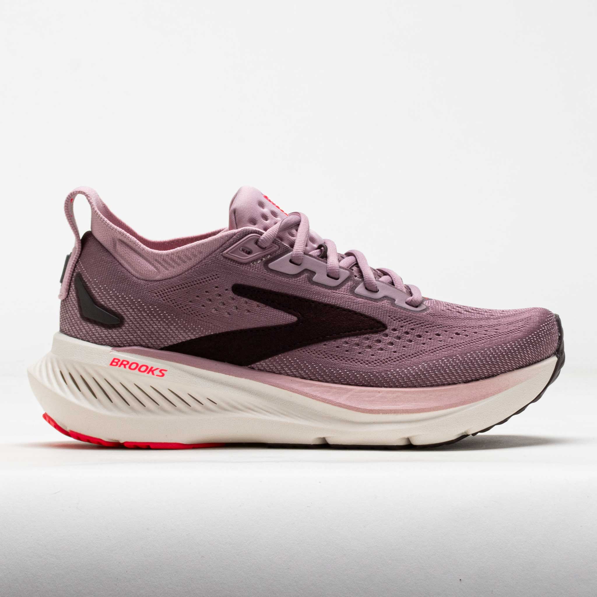 Brooks Women's Glycerin 23 Running Shoes - Elderberry/Peppercorn/Clear