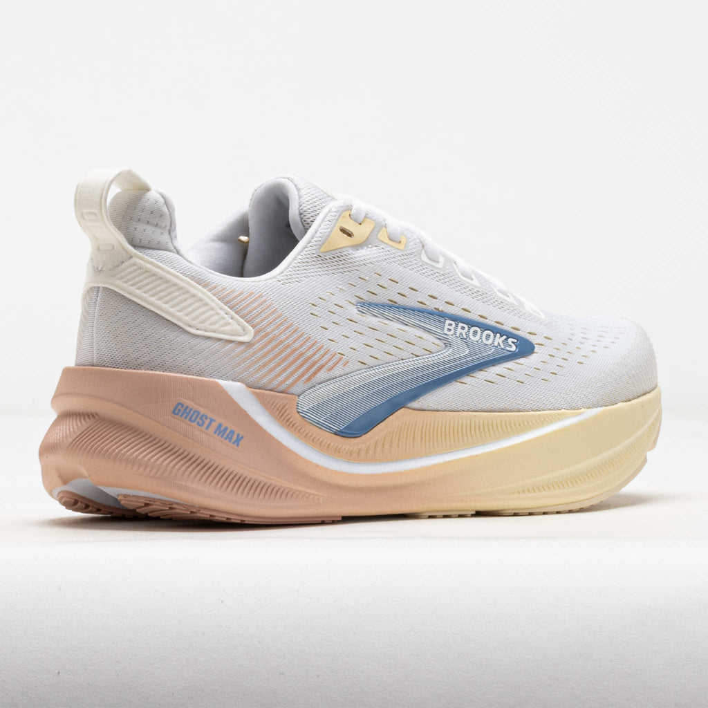 Brooks Women's Ghost Max 4 Running Shoes - White/Rose/Rutabaga
