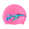 Funkita Sweet Surfers Silicone Swim Cap - PINK/MULTI, front
