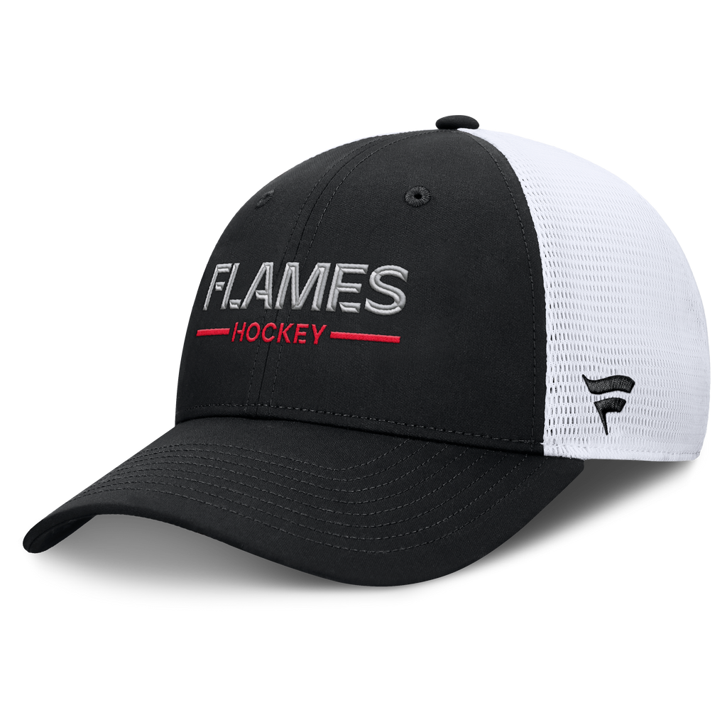 Fanatics Calgary Flames Authentic Pro Rinkside Structured Meshback Hat