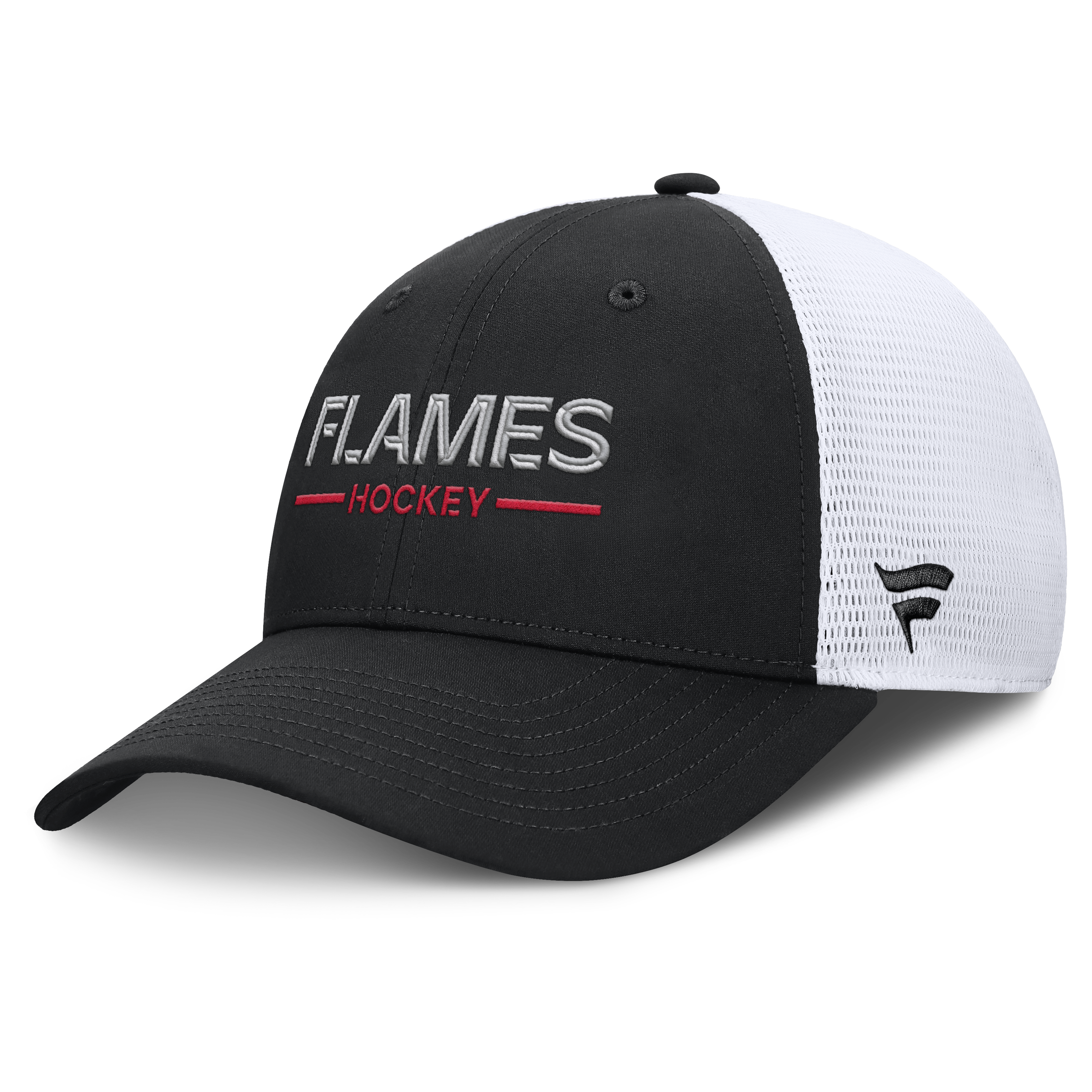 Fanatics Calgary Flames Authentic Pro Rinkside Structured Meshback Hat