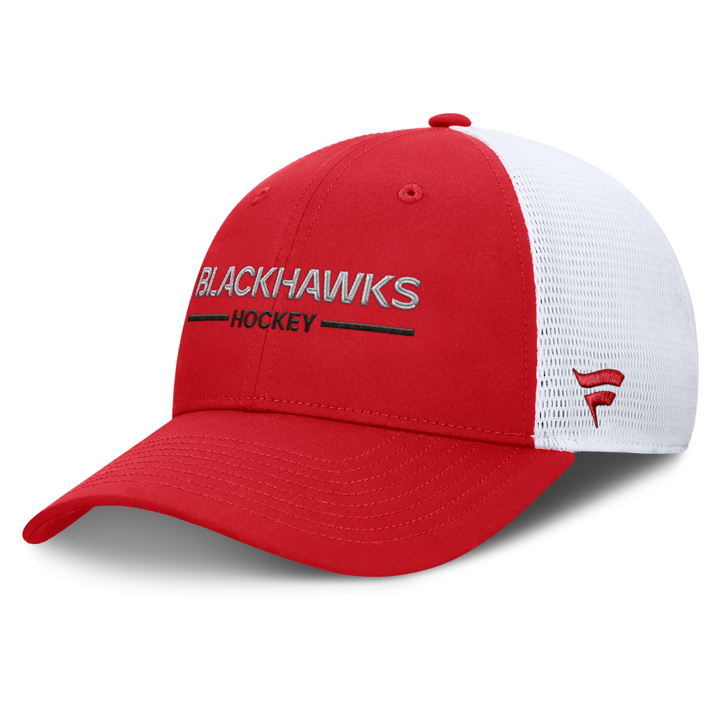 Fanatics Chicago Blackhawks Authentic Pro Rinkside Structured Meshback Hat