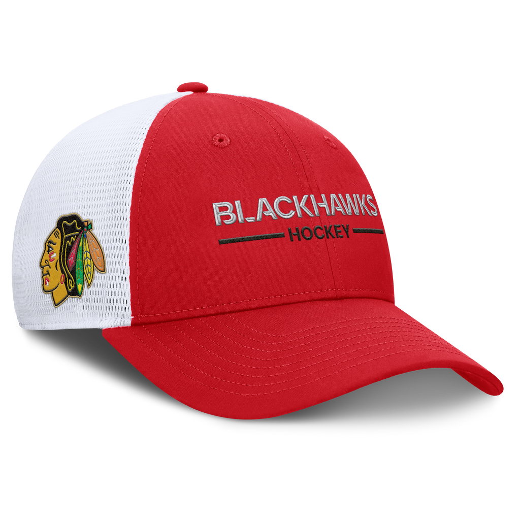 Fanatics Chicago Blackhawks Authentic Pro Rinkside Structured Meshback Hat