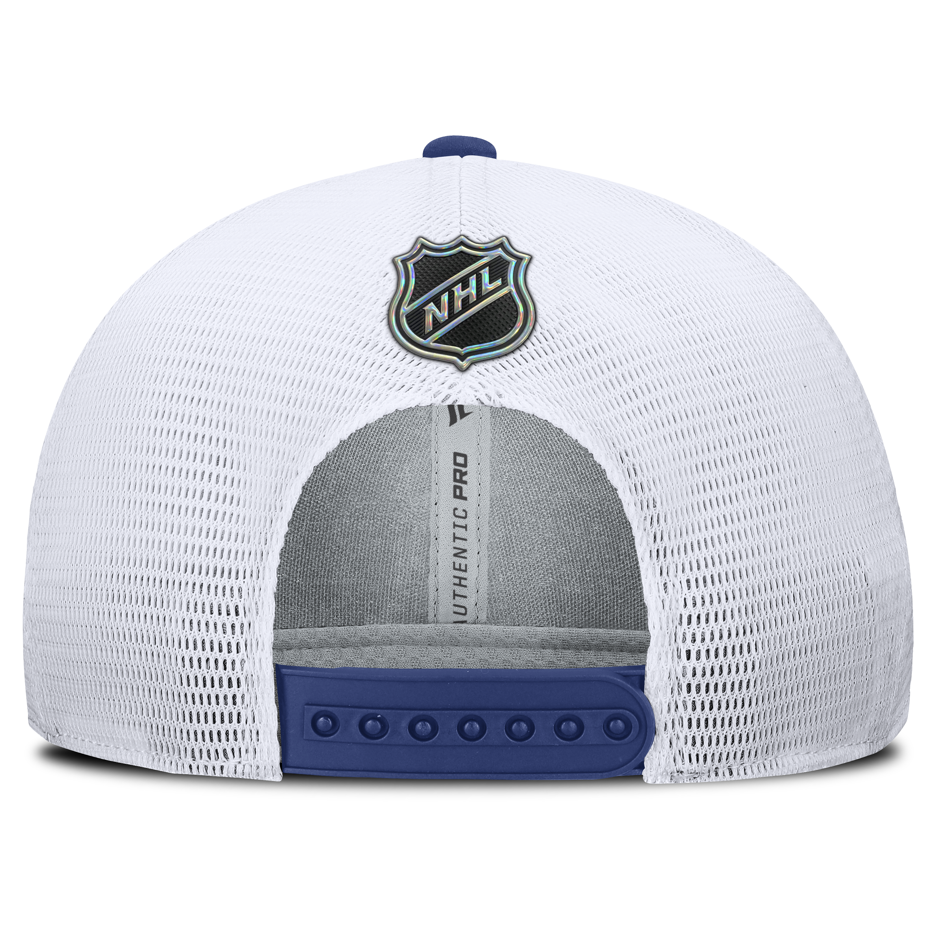 Fanatics Vancouver Canucks Authentic Pro Rinkside Structured Meshback Hat