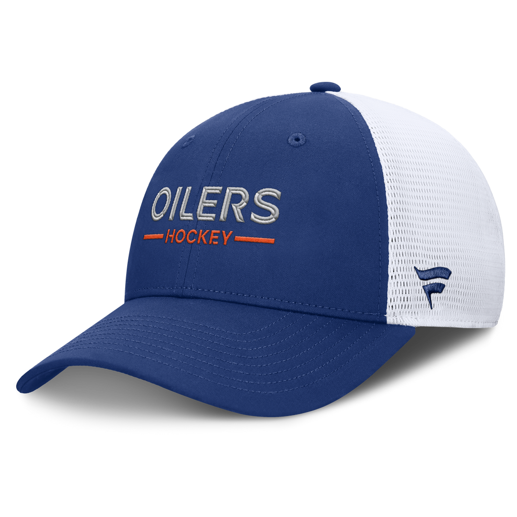Fanatics Edmonton Oilers Authentic Pro Rinkside Structured Meshback Hat