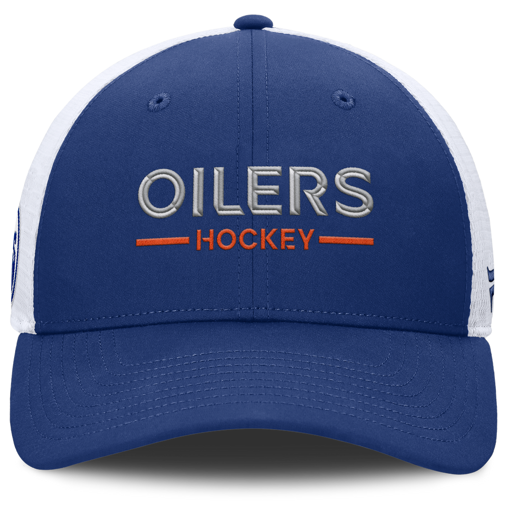 Fanatics Edmonton Oilers Authentic Pro Rinkside Structured Meshback Hat
