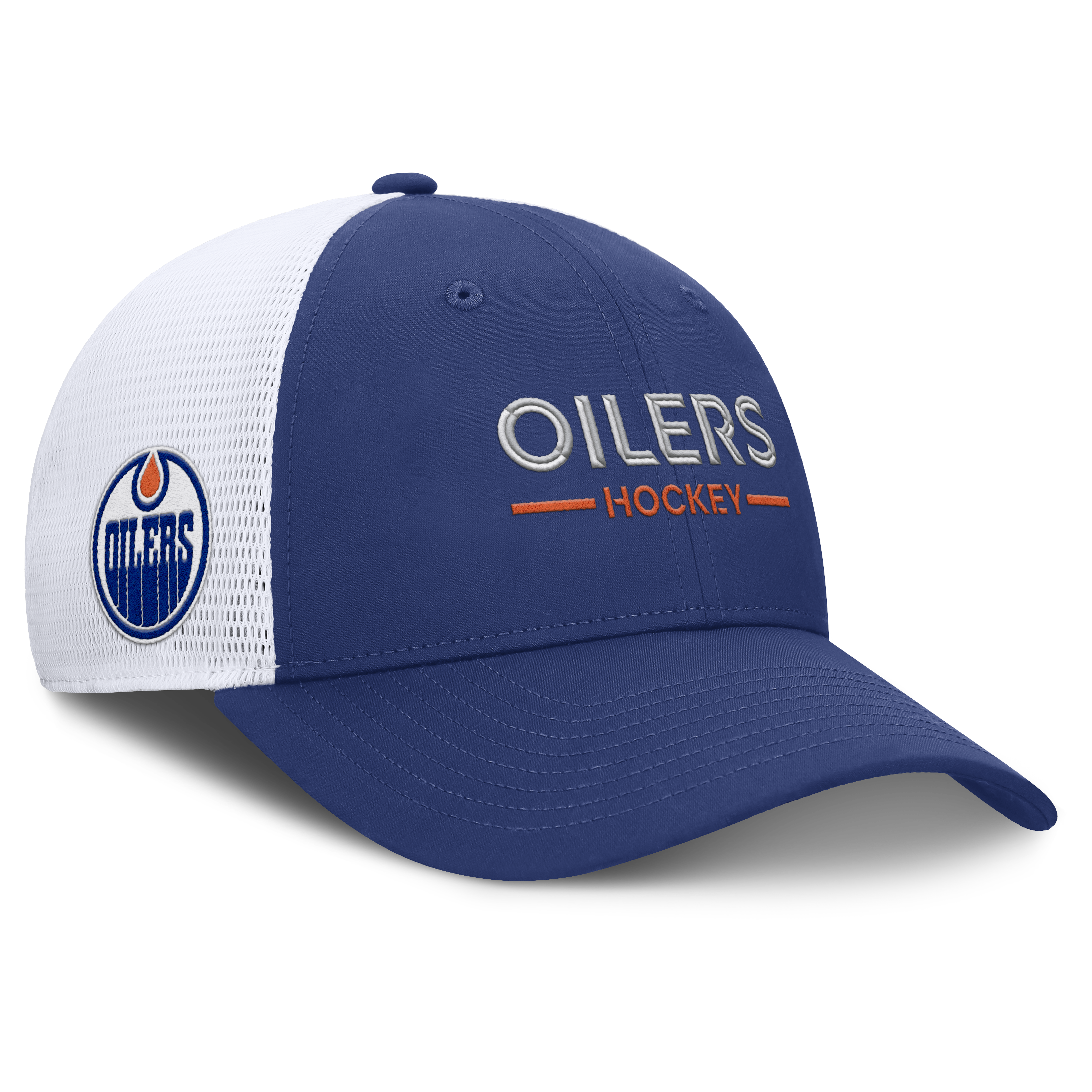 Fanatics Edmonton Oilers Authentic Pro Rinkside Structured Meshback Hat