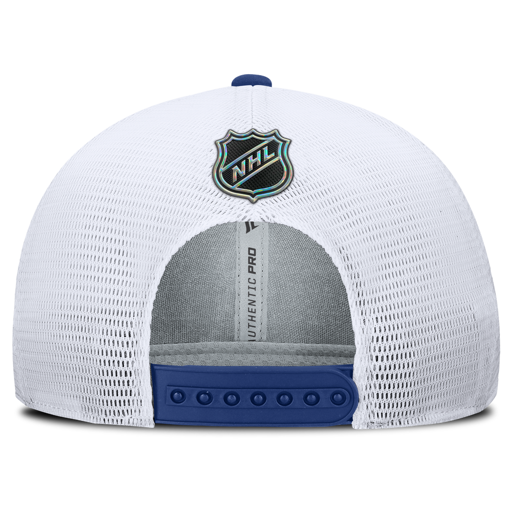 Fanatics Toronto Maple Leafs Authentic Pro Rinkside Structured Meshback Hat