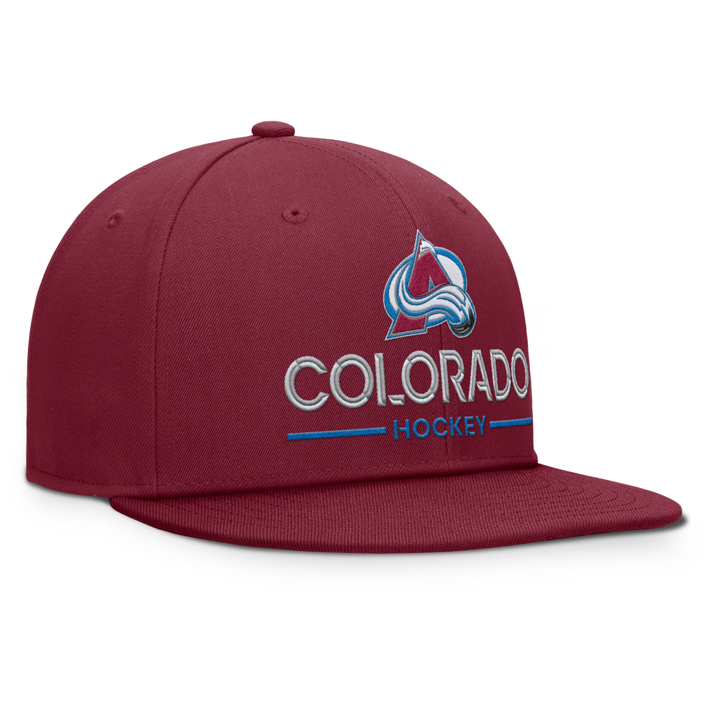 Fanatics Colorado Avalanche Authentic Pro Rink Snapback Hat