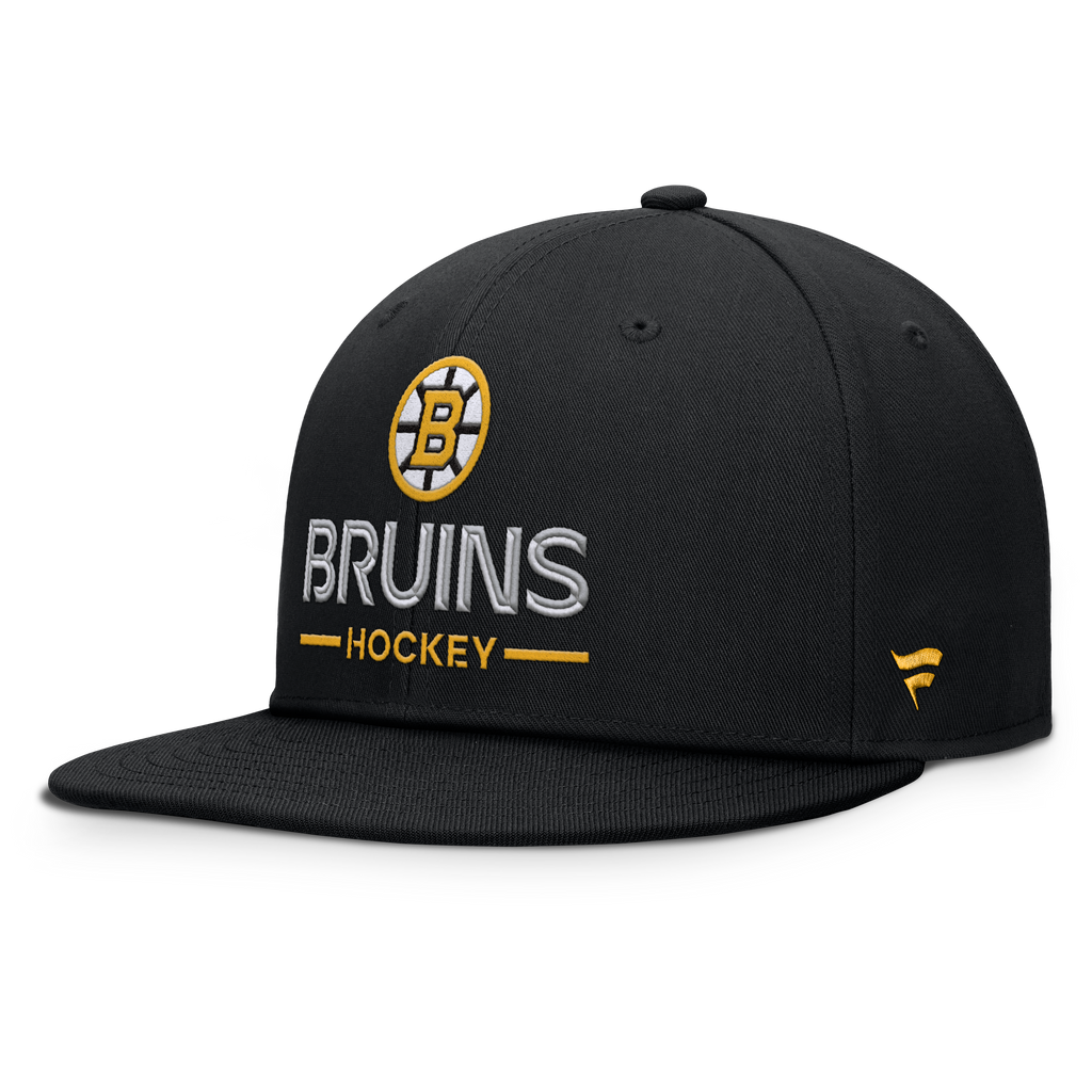Fanatics Boston Bruins Authentic Pro Rink Snapback Hat