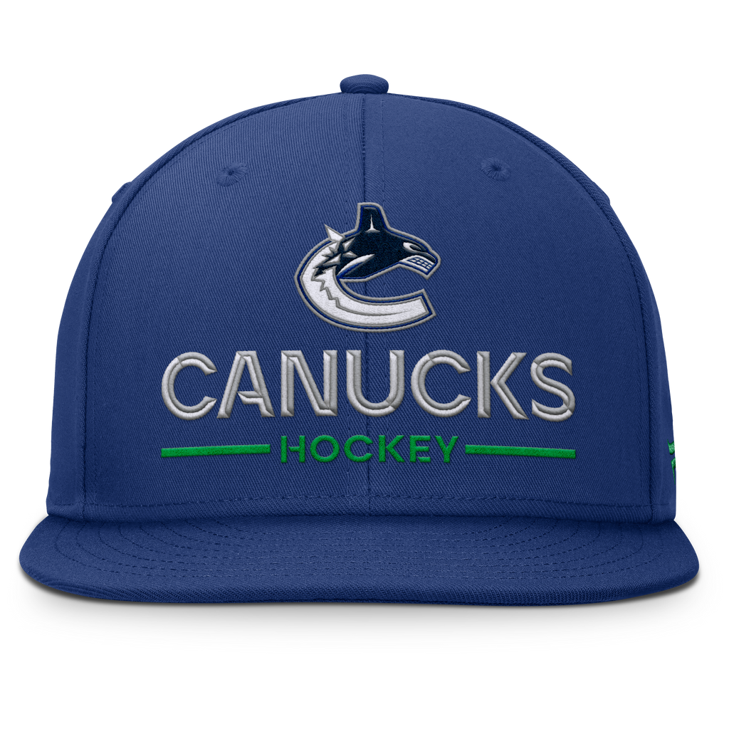 Fanatics Vancouver Canucks Authentic Pro Rink Snapback Hat